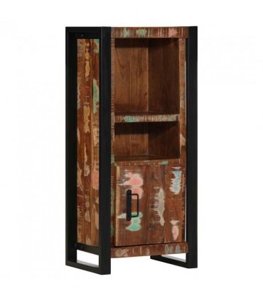 vidaXL Bathroom Furniture Set 4 pcs Multicolour Solid Reclaimed Wood — Colour: Brown, Size: 55 x 35 x 60 cm — V0671987358