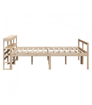vidaXL Senior Bed with Headboard without Mattress 120x200 cm — Size: 120 x 200 cm