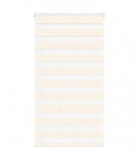 vidaXL Zebra Blind Marble Beige 75x100 cm Fabric Width 70.9 cm Polyester — Size: 75 x 100 cm