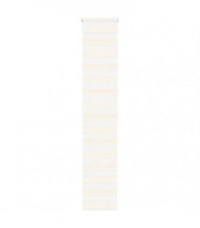 vidaXL Zebra Blind Marble Beige 50x200 cm Fabric Width 45.9 cm Polyester — Size: 50 x 200 cm