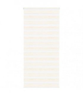 vidaXL Zebra Blind Marble Beige 100x200 cm Fabric Width 95.9 cm Polyester — Size: 100 x 200 cm