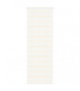 vidaXL Zebra Blind Marble Beige 85x230 cm Fabric Width 80.9 cm Polyester — Size: 85 x 230 cm