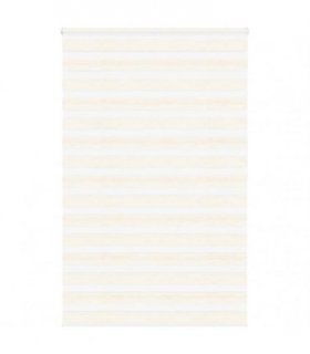 vidaXL Zebra Blind Marble Beige 150x200 cm Fabric Width 145.9 cm Polyester — Size: 150 x 200 cm