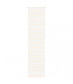 vidaXL Zebra Blind Marble Beige 60x230 cm Fabric Width 55.9 cm Polyester — Size: 60 x 230 cm