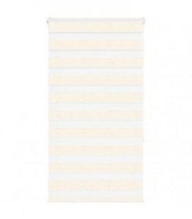 vidaXL Zebra Blind Marble Beige 90x150 cm Fabric Width 85.9 cm Polyester — Size: 90 x 150 cm