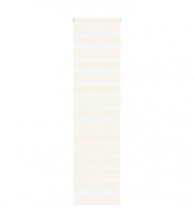 vidaXL Zebra Blind Marble Beige 60x200 cm Fabric Width 55.9 cm Polyester — Size: 60 x 200 cm
