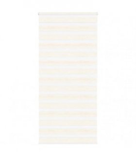 vidaXL Zebra Blind Marble Beige 105x200 cm Fabric Width 100.9 cm Polyester — Size: 105 x 200 cm