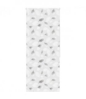 vidaXL Shower Roller Blind 100x240 cm Fabric Width 96 cm — Colour: leaves, Size: 100 x 240 cm, Model: without cassette