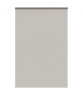 vidaXL Shower Roller Blind with Cassette 160x240 cm Fabric Width 156 cm — Colour: light grey, Size: 160 x 240 cm