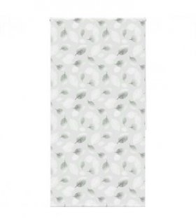 vidaXL Shower Roller Blind 140x240 cm Fabric Width 136 cm — Colour: leaves, Size: 140 x 240 cm, Model: without cassette