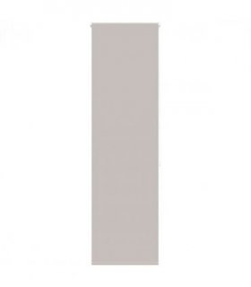 vidaXL Shower Roller Blind 60x240 cm Fabric Width 56 cm — Colour: light grey, Size: 60 x 240 cm, Model: without cassette