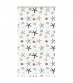 vidaXL Shower Roller Blind with Cassette 140x240 cm Fabric Width 136 cm — Colour: shellfish, Size: 140 x 240 cm