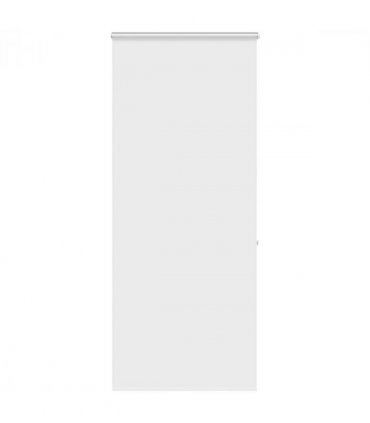 vidaXL Shower Roller Blind with Cassette 100x240 cm Fabric Width 96 cm — Colour: white, Size: 100 x 240 cm