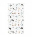 vidaXL Shower Roller Blind 120x240 cm Fabric Width 116 cm — Colour: shellfish, Size: 120 x 240 cm, Model: without cassette