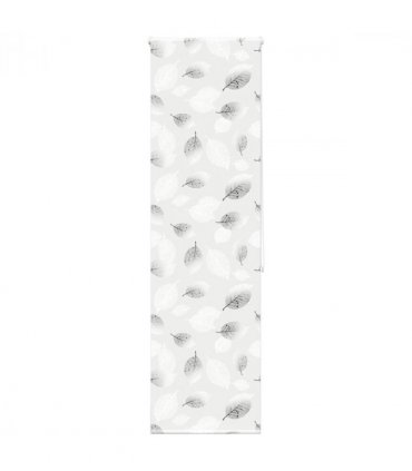 vidaXL Shower Roller Blind 80x240 cm Fabric Width 76 cm — Colour: leaves, Size: 80 x 240 cm, Model: without cassette
