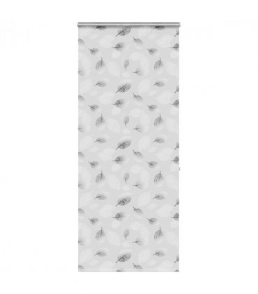 vidaXL Shower Roller Blind with Cassette 100x240 cm Fabric Width 96 cm — Colour: leaves, Size: 100 x 240 cm