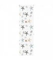 vidaXL Shower Roller Blind 70x240 cm Fabric Width 66 cm — Colour: shellfish, Size: 70 x 240 cm, Model: without cassette