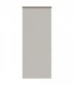 vidaXL Shower Roller Blind with Cassette 100x240 cm Fabric Width 96 cm — Colour: light grey, Size: 100 x 240 cm