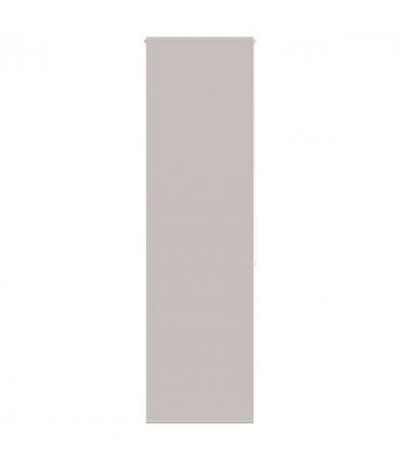vidaXL Shower Roller Blind 70x240 cm Fabric Width 66 cm — Colour: light grey, Size: 70 x 240 cm, Model: without cassette