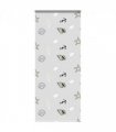 vidaXL Shower Roller Blind with Cassette 110x240 cm Fabric Width 106 cm — Colour: sea star, Size: 110 x 240 cm
