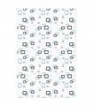 vidaXL Shower Roller Blind 150x240 cm Fabric Width 146 cm — Colour: bubble, Size: 150 x 240 cm, Model: without cassette