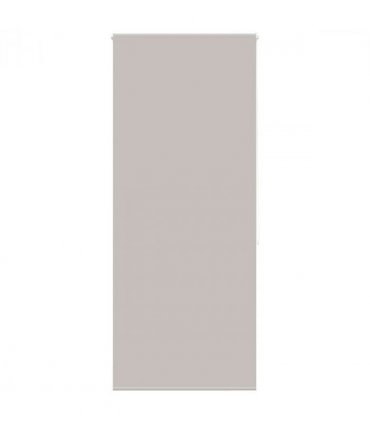 vidaXL Shower Roller Blind 90x240 cm Fabric Width 86 cm — Colour: light grey, Size: 90 x 240 cm, Model: without cassette