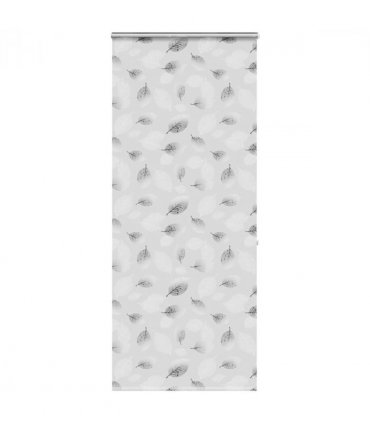 vidaXL Shower Roller Blind with Cassette 110x240 cm Fabric Width 106 cm — Colour: leaves, Size: 110 x 240 cm