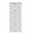 vidaXL Shower Roller Blind with Cassette 110x240 cm Fabric Width 106 cm — Colour: leaves, Size: 110 x 240 cm
