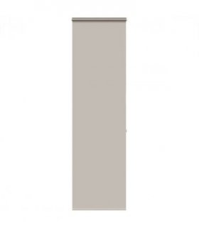 vidaXL Shower Roller Blind with Cassette 70x240 cm Fabric Width 66 cm — Colour: light grey, Size: 70 x 240 cm