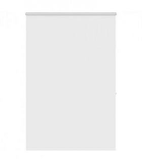 vidaXL Shower Roller Blind with Cassette 150x240 cm Fabric Width 146 cm — Colour: white, Size: 150 x 240 cm