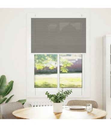 vidaXL Pleated Blind Anthracite 85x100 cm Fabric Width 84.4 cm Polyester — Size: 85 x 100 cm