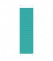 vidaXL Pleated Blind Petrol Green 55x200 cm Fabric Width 54.4 cm Polyester — Size: 55 x 200 cm
