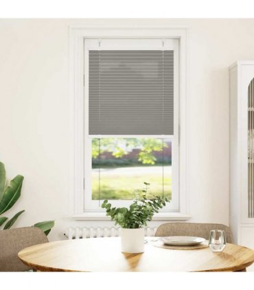 vidaXL Pleated Blind Anthracite 60x100 cm Fabric Width 59.4 cm Polyester — Size: 60 x 100 cm