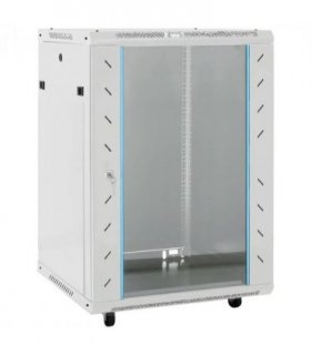 vidaXL 15U Network Cabinet 19" IP20 Grey 60x45x86 cm — Size: 60 x 45 x 86 cm