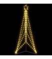 vidaXL LED Christmas Tree 363 LEDs Warm White 182 cm — V0671989765