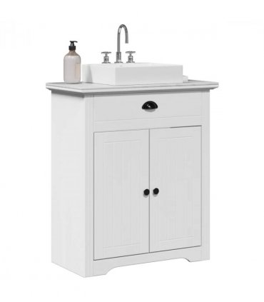 vidaXL Bathroom Sink Cabinet BODO White 70x35x80 cm