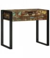 vidaXL Bedroom Dressing Tables Multicolour Solid Reclaim wood — Colour: Brown, Size: 90 x 50 x 75 cm