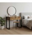vidaXL Bedroom Dressing Tables Brown 90 x 50 x 75 cm Solid Mango wood