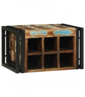 vidaXL Wine Rack 2 pcs 46 x 35 x 27.5 cm Solid Reclaim Wood
