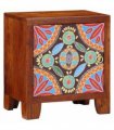 vidaXL Bedside Cabinet 40x30x45 cm Solid Wood Acacia — Colour: Brown