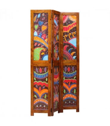 vidaXL Room Divider Honey Brown 105 x 1.5 x 180 cm Solid Acacia Wood — Size: 35 x 1.5 x 180 cm
