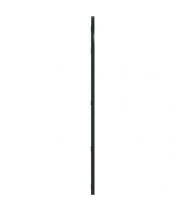 vidaXL Wall Mirror Black 40x80 cm Arch Iron — Size: 40 x 80 cm