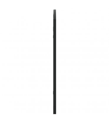 vidaXL Wall Mirror Black 100x60 cm Arch Iron — Size: 100 x 60 cm