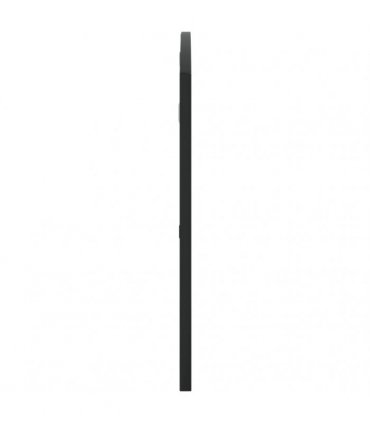 vidaXL Wall Mirror Black 100x50 cm Arch Iron — Size: 100 x 50 cm