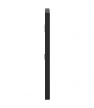 vidaXL Wall Mirror Black 60x30 cm Arch Iron — Size: 60 x 30 cm