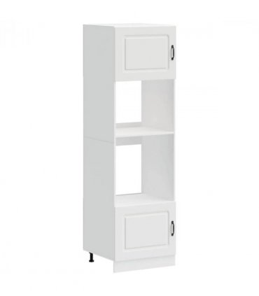 vidaXL Oven Cabinets 2 pcs Kalmar White Engineered Wood — Model: 1x oven cabinet 60 cm wide 207 cm high