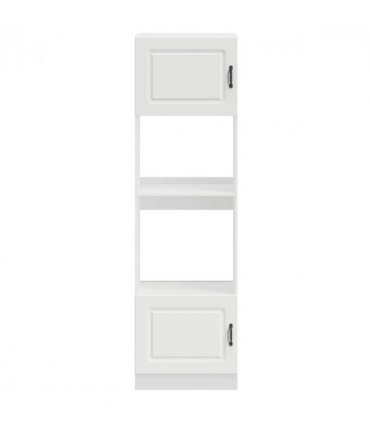 vidaXL Oven Cabinets 2 pcs Kalmar White Engineered Wood — Model: 1x oven cabinet 60 cm wide 207 cm high