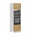 vidaXL Oven Cabinets 2 pcs Kalmar Artisan Oak Engineered Wood — Model: 1x oven cabinet 60 cm wide 207 cm high