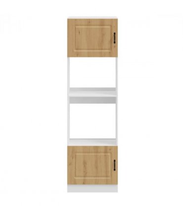 vidaXL Oven Cabinets 2 pcs Kalmar Artisan Oak Engineered Wood — Model: 1x oven cabinet 60 cm wide 207 cm high