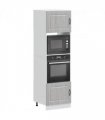 vidaXL Oven Cabinets 2 pcs Kalmar Grey Sonoma Engineered Wood — Model: 1x oven cabinet 60 cm wide 207 cm high
